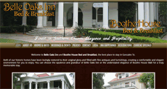 Desktop Screenshot of belleoaksinn.com