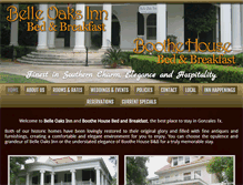 Tablet Screenshot of belleoaksinn.com